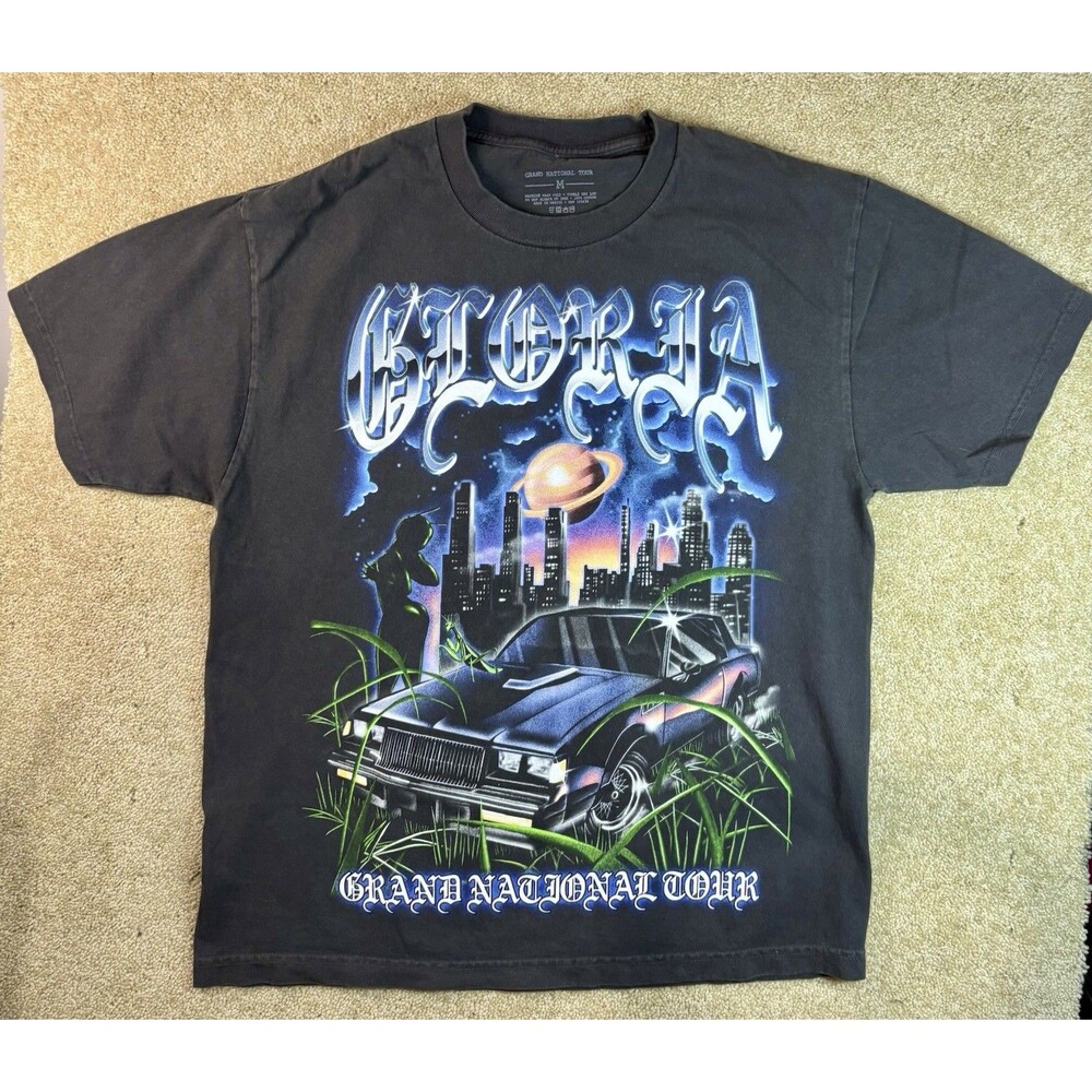 Grand National Tour 2025 Gloria T Shirt Kendrick Lamar SZA Official Merch Medium